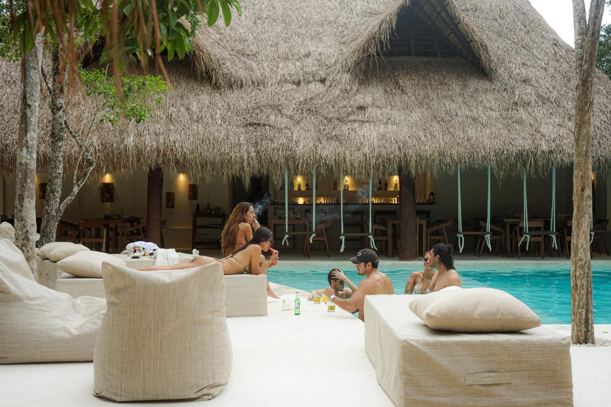 Отель Magic Xcacel Tulum Чемуйиль Экстерьер фото